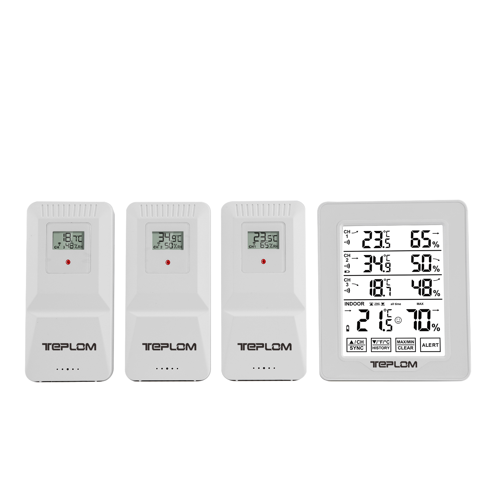 Digital Hygrometer Probe - Termômetro Digital Sem Fio 3 em